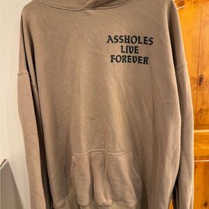 Casual Tan Hoodie - Men’s XXL